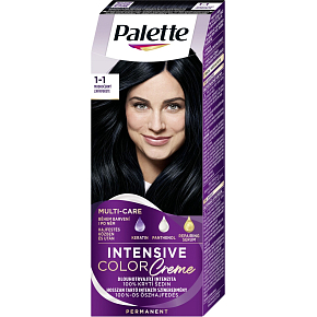 Schwarzkopf Palette Intensive Color Creme, Haarfarbe, C1 blau-schwarz, 50 ml