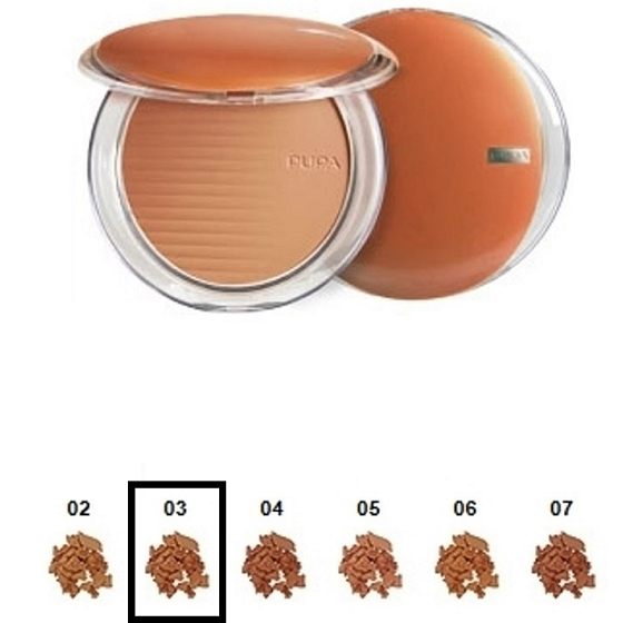 Pupa Desert Bronzing Powder Bronzing Powder 03 Amber Light 35 g