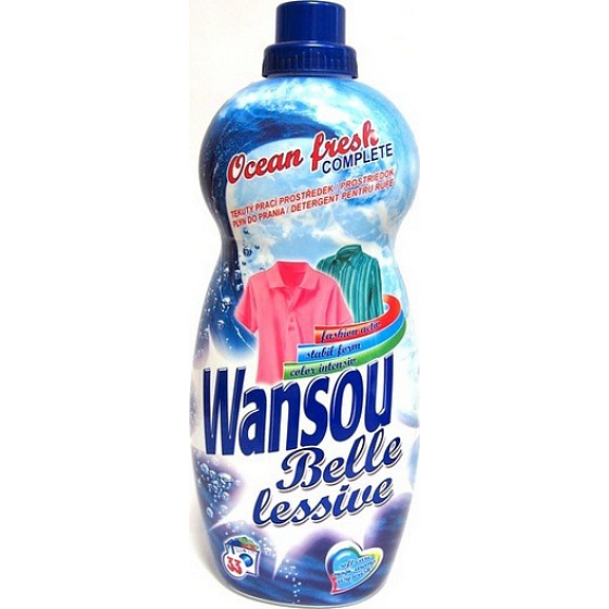 Wansou Belle Lessive Ocean Frisches Flüssigwaschmittel 2 l