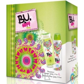 BU Hippy Soul Duschgel 250 ml + Deodorant Spray 150 ml, Geschenkset für Frauen