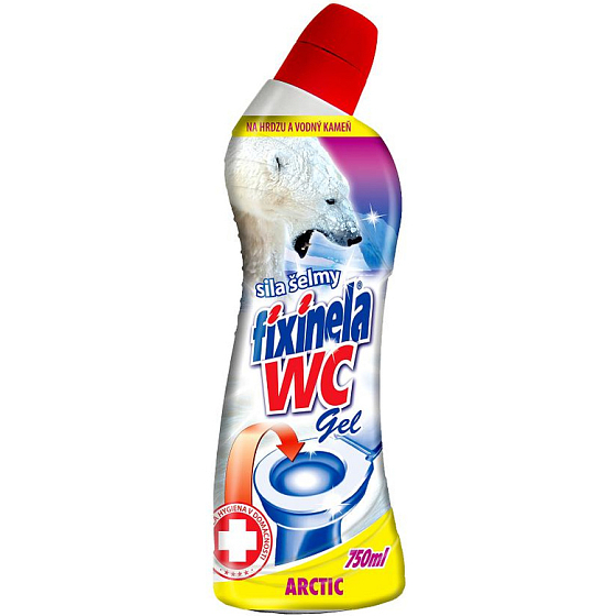 Fixinela Wc Arctic Reiniger für Toilettenschüsseln, Bidets, Bäder, Waschbecken, Duschen 750 ml