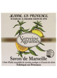 Jeanne en Provence Verveine Cédrat - Verbena und Zitrusfrüchte feste Toilettenseife 100 g