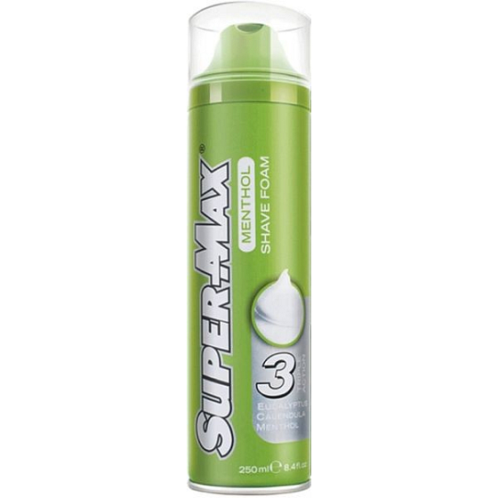 Super-Max Menthol Rasierschaum 250 ml