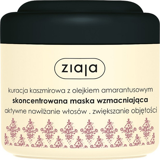 Ziaja Kashmir Behandlung mit Amaranthöl stärkender Haarmaske 200 ml