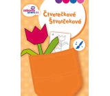 Ditipo Pocket Malvorlagen Quadrat 32 Seiten A6 105 x 148 mm