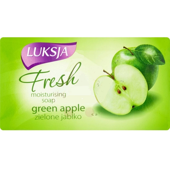 Luksja Frischer grüner Apfel Grüner Apfel Toilettenseife 90 g
