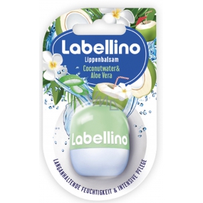 Labello Labellino Kokoswasser & Aloe Vera Pflege Lippenbalsam 7 g