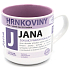 Nekupto Tassen Becher mit dem Namen Jan 0,4 Liter