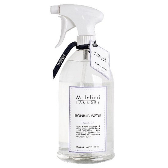 Millefiori Milano Wäscherei Lavanda - Lavendel spritzt Wasser zum Bügeln 1 l