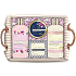 Baylis & Harding Waldglocken- und Blumenwiesen-Flüssigseife 300 ml + Duschcreme 300 ml + Seife 150 g + Badekristalle 100 g + Weidenkorb, Kosmetikset