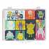 Albi Set Epoxidmagnete Tiere 9 Stück 9,2 cm x 6,6 cm x 1 cm