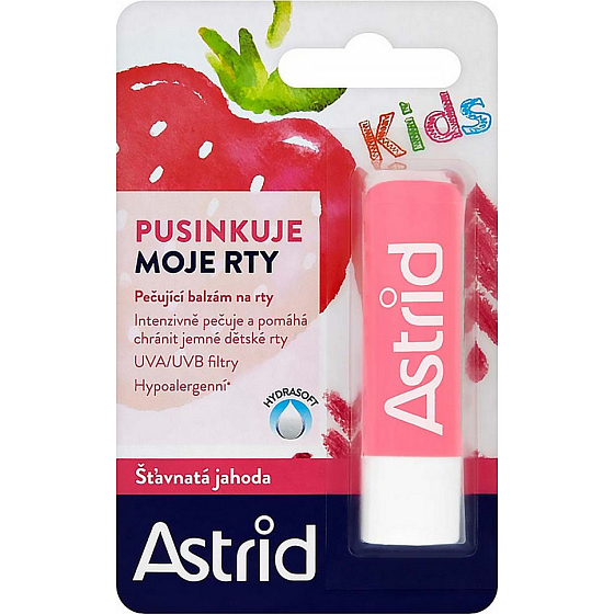 Astrid Kids Saftiger Erdbeer Lippenbalsam 4,8 g