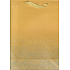 Ditipo Geschenk Papiertüte Glitter 26,4 x 13,6 x 32,7 cm Gold QAB