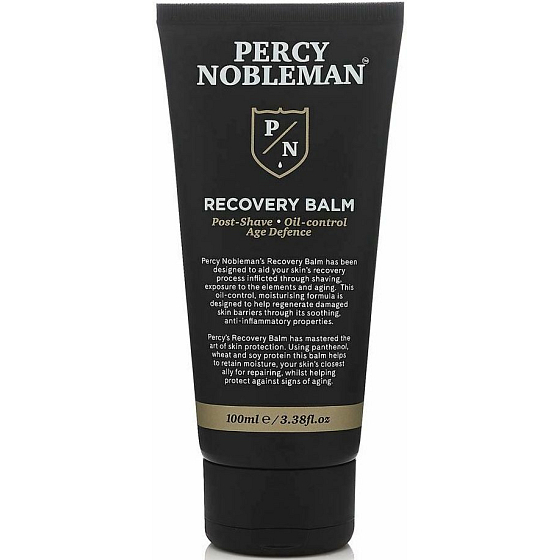 Percy Nobleman Recovery Balm Regenerierend nach der Rasur Balsam für Männer 100 ml