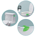 Fre Pro Bowl Clip Lavendel duftender Toilettenvorhang lila 10 x 5 x 6 cm 55 g