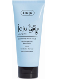 Ziaja Jeju Black Mikro-Peeling und Duschgel mit entzündungshemmender und antibakterieller Wirkung 200 ml