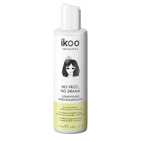 Ikoo No Frizz, No Drama Conditioner für widerspenstiges und lockiges Haar 100 ml