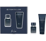 Tom Tailor for Him Eau de Toilette 30 ml + Duschgel 100 ml, Geschenkset für Männer