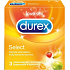 Durex Select Kondom farbig aromatisiert Nennweite: 56 mm 3 Stück