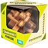 Albi Kleinhirn Bambus Puzzle Pyramiden 8,2 x 8,2 x 9 cm