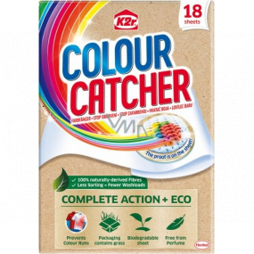 K2r Farbe Catcher Eco Stop Färbung Wash Wipes 18 Stück