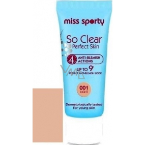 Miss Sports So Clear antibakterielles Make-up 002 mittel 30 ml