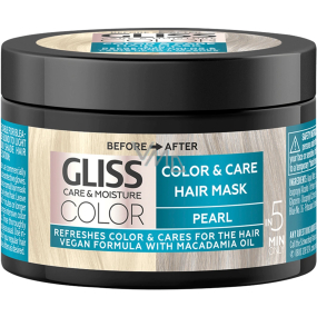 Gliss Color & Care Maske für blondes und coloriertes Haar 150 ml