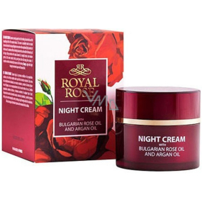 Royal Rose Nachtcreme mit Rose und Arganöl für alle Hauttypen 50 ml