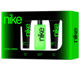 Nike Ultra Green Man Eau de Toilette 100 ml + Aftershave 75 ml + Duschgel 75 ml, Geschenkset für Männer