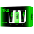 Nike Ultra Green Man Eau de Toilette 100 ml + Aftershave 75 ml + Duschgel 75 ml, Geschenkset für Männer