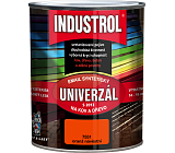 Industrol S2013 universell glänzende Oberfarbe für Metall und Holz, 7551 orange, 750 ml
