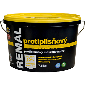 REMAL Schimmelresistente Farbe gegen Schimmel, 7,5 kg