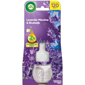 Air Wick Essential Oils Lavender Meadow & Bluebells - Lavendelwiese und blaue Glockenblumen, elektrischer Raumerfrischer Nachfüllung 19 ml