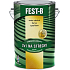 FEST-B S2141, Antikorrosionsfarbe für Eisen, 0570 dunkelgrün, 5 kg