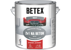 Betex S2131 2v1 základní i vrchní barva na beton 0110 šedá, 2 kg