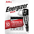 Energizer Max Alkaline AAA Mikro-AAA-Batterien, 4 Stück