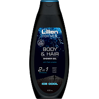 Lilien Men Ice Cool Duschshampoo, 400 ml