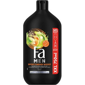 Fa Sport Energy Boost 3v1 Duschgel für Männer 750 ml