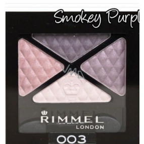 Rimmel London Glam Eyes 4er Lidschatten 003 Smokey Purple 4 g