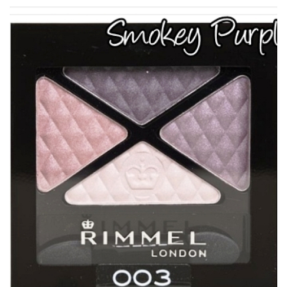 Rimmel London Glam Eyes 4er Lidschatten 003 Smokey Purple 4 g