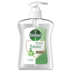 Dettol Aloe Vera und Vitamin E Feuchtigkeitsspendender antibakterieller Seifenspender 250 ml