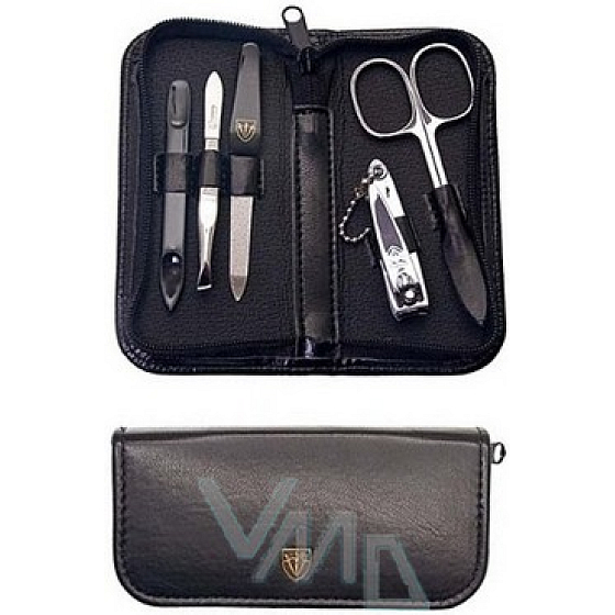 Kellermann 3 Swords Luxury Artic Leather 5-teilige Maniküre aus hochwertigem 5212 FN Leder