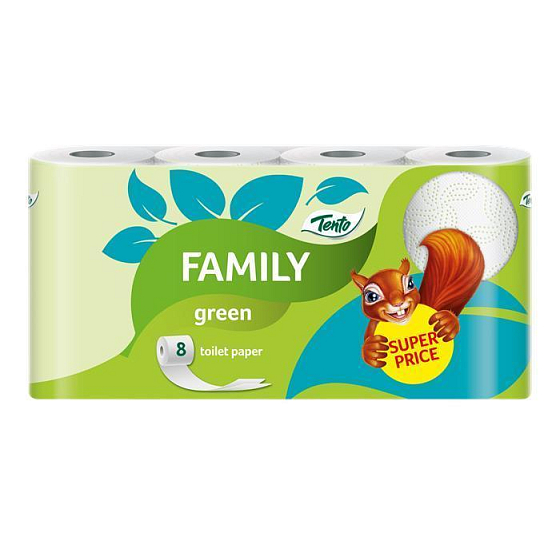Diese Familie Toilettenpapier 2 Lage 8 Stück