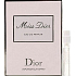 Christian Dior Miss Dior parfümiertes Wasser für Frauen 1 ml mit Spray