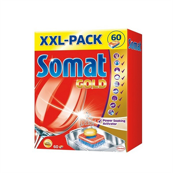 Somat Gold Geschirrspülertabletten 60 Stück