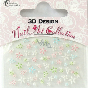 Absolute Cosmetics Nail Art 3D Nagelaufkleber 24910 1 Blatt
