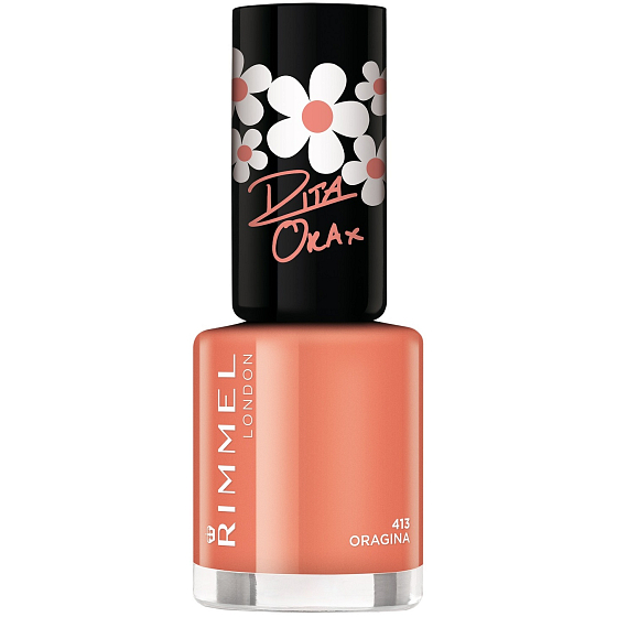 Rimmel London 60 Sekunden Nagellack von Rita Ora Nagellack 413 Oragina 8 ml