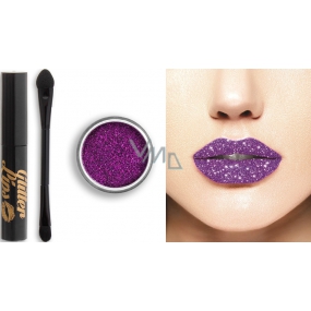 Glitter Lips lang anhaltender Lipgloss mit Glitter Purple Reign 3,5 ml