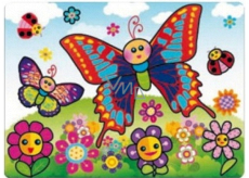Wassermalerei mit Pinsel Schmetterling 20 x 15 cm
