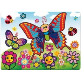 Wassermalerei mit Pinsel Schmetterling 20 x 15 cm